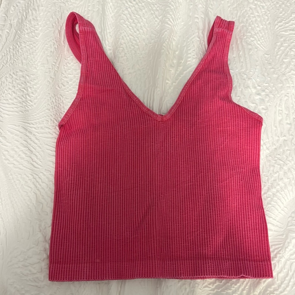 Hot pink Nikibiki tank top